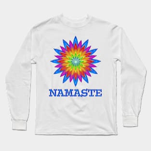 Namaste Flower Long Sleeve T-Shirt